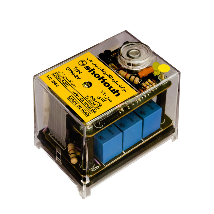 رله(کنترلر) مشعل گازی دو شیره آلارم دار مدل G790-2V