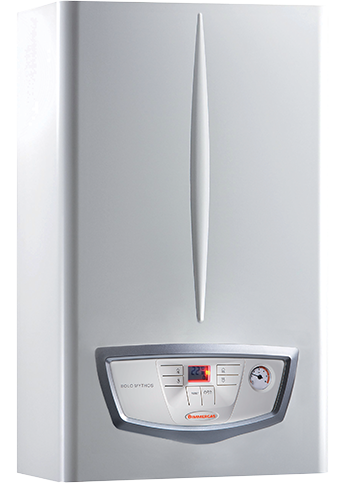 پکیج دیواری فن دار دو مبدل ایمرگاز مدل EOLO MYTHOS 24 PRO